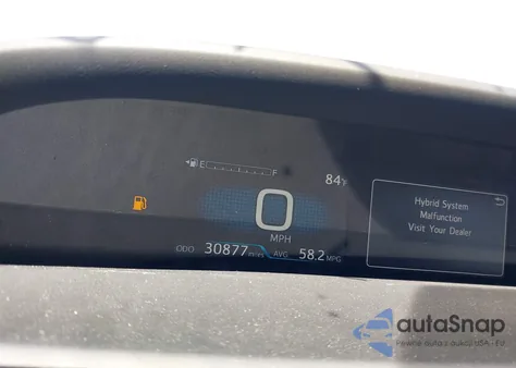 2021 Toyota Prius Prime Xle из США, поврежденный, VIN JTDKAMFP6M3184477